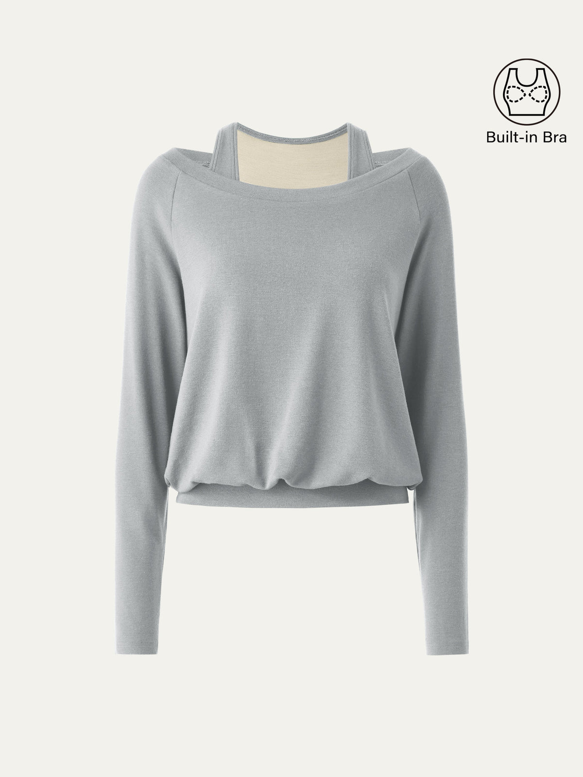 LiteWarm Multi-Wear Layering Built-In Bra Top — original photo 21