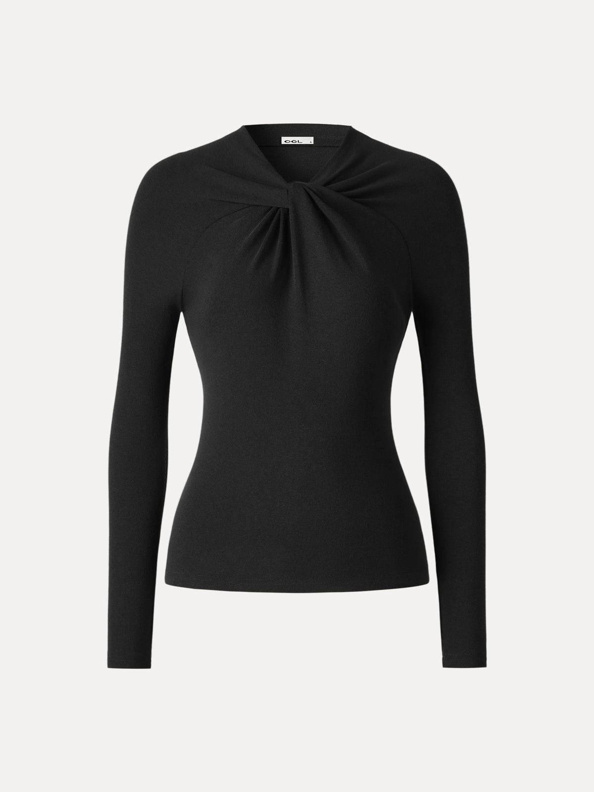 LiteWarm Twisted V-Neck Long Sleeve Top — original photo 14