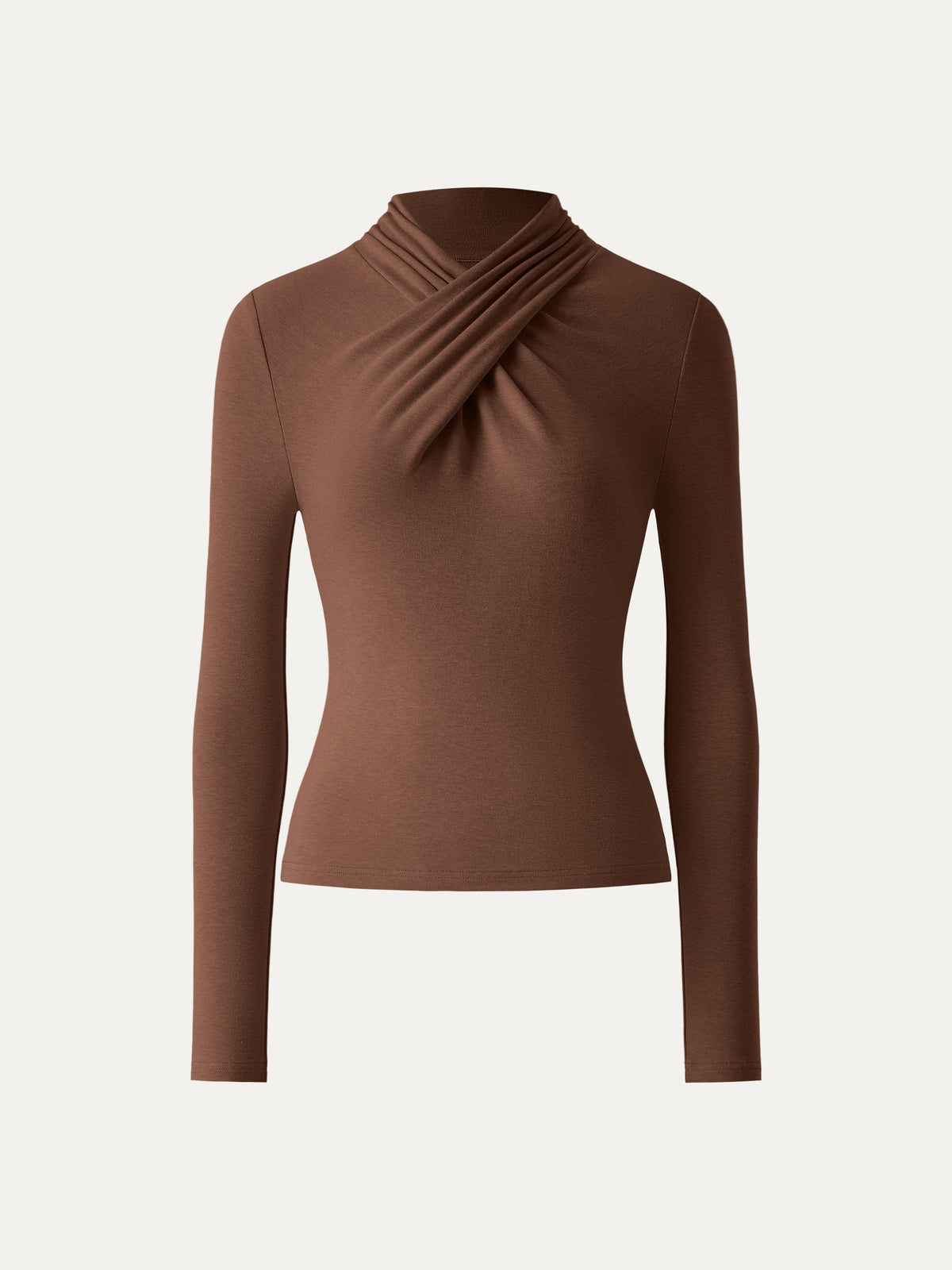 ProWarm Twisted Mockneck Long Sleeve Top — original photo 11