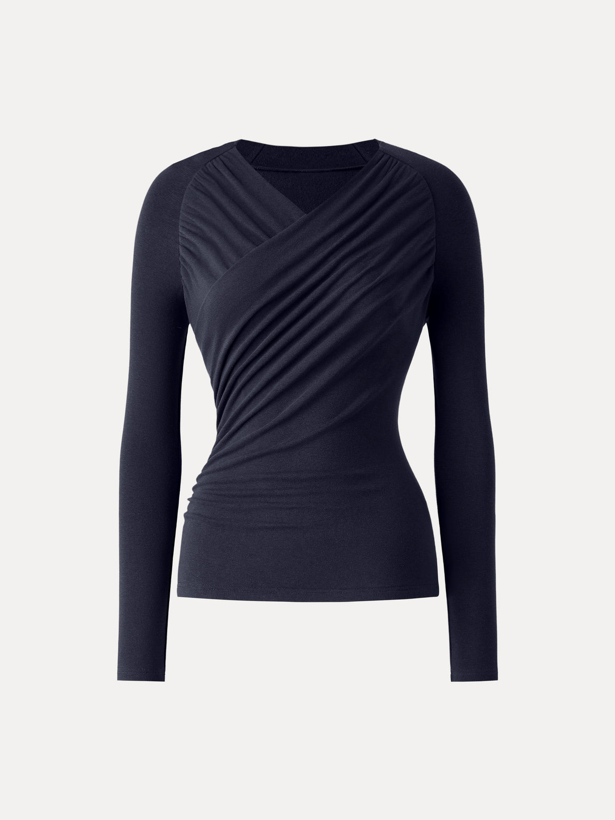 ProWarm Surplice Long Sleeve Ruched Top — original photo 7