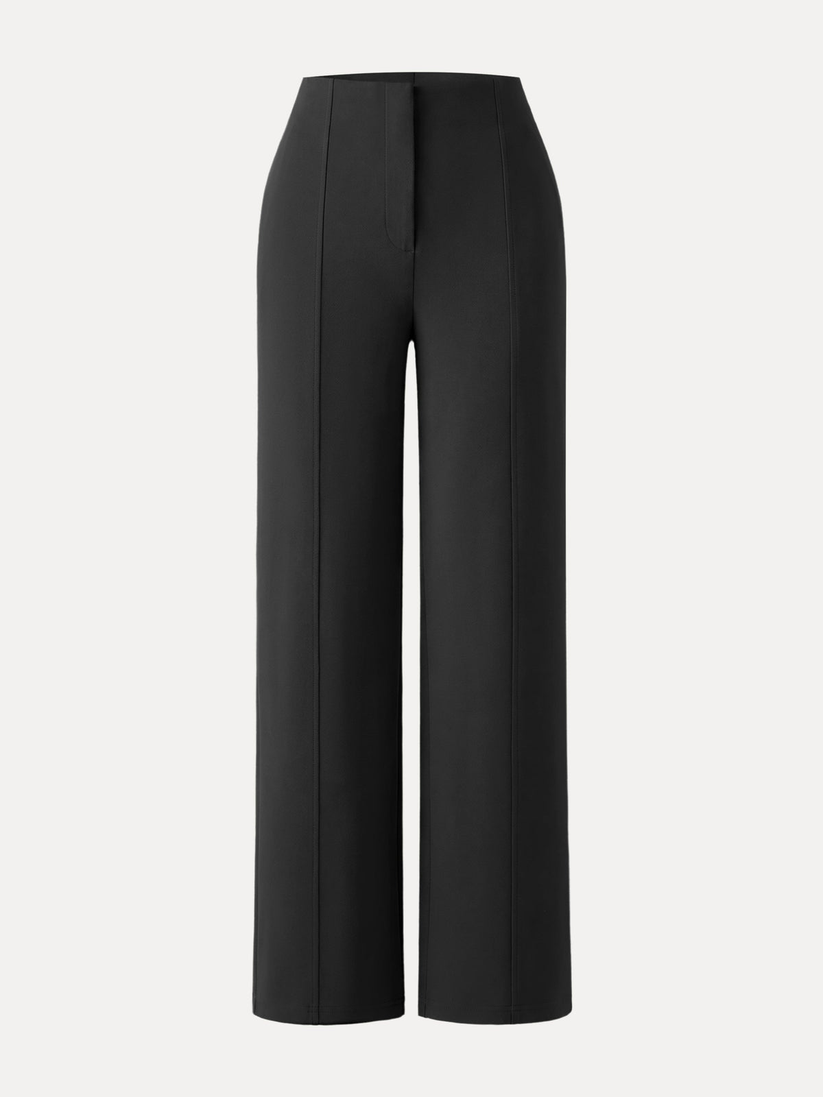 Ponte High-Rise Straight-Leg Pants with Pockets — original photo 15