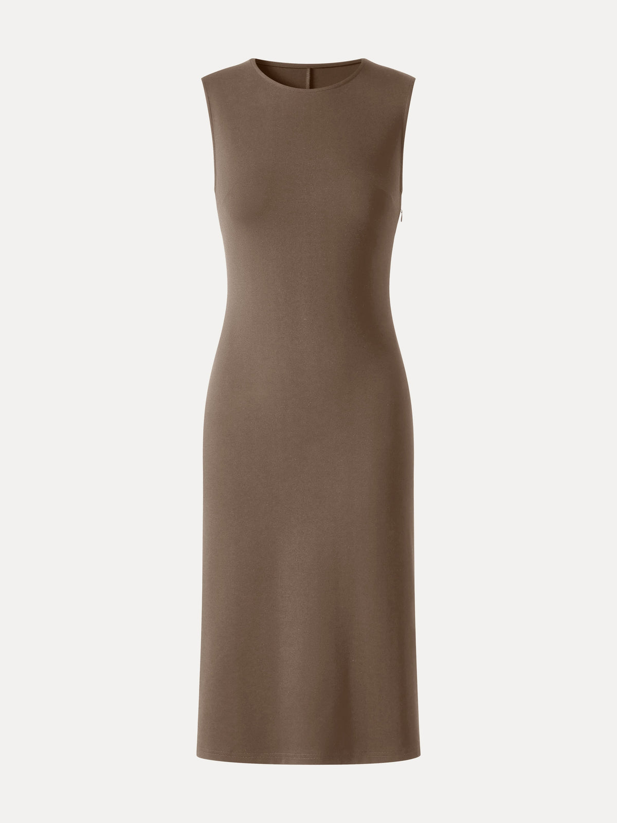 Ponte Round Neck Column Midi Dress — original photo 10