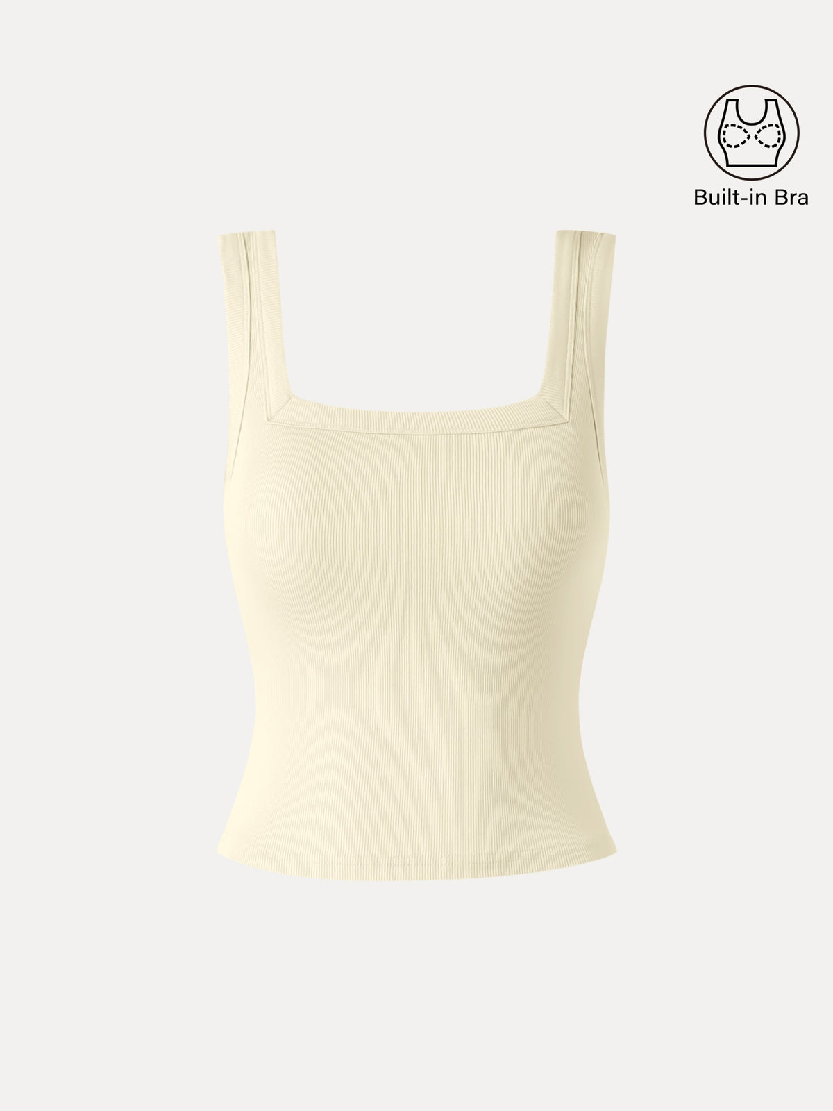 Slinky Square Open-Back Bra Tank Top — original photo 12