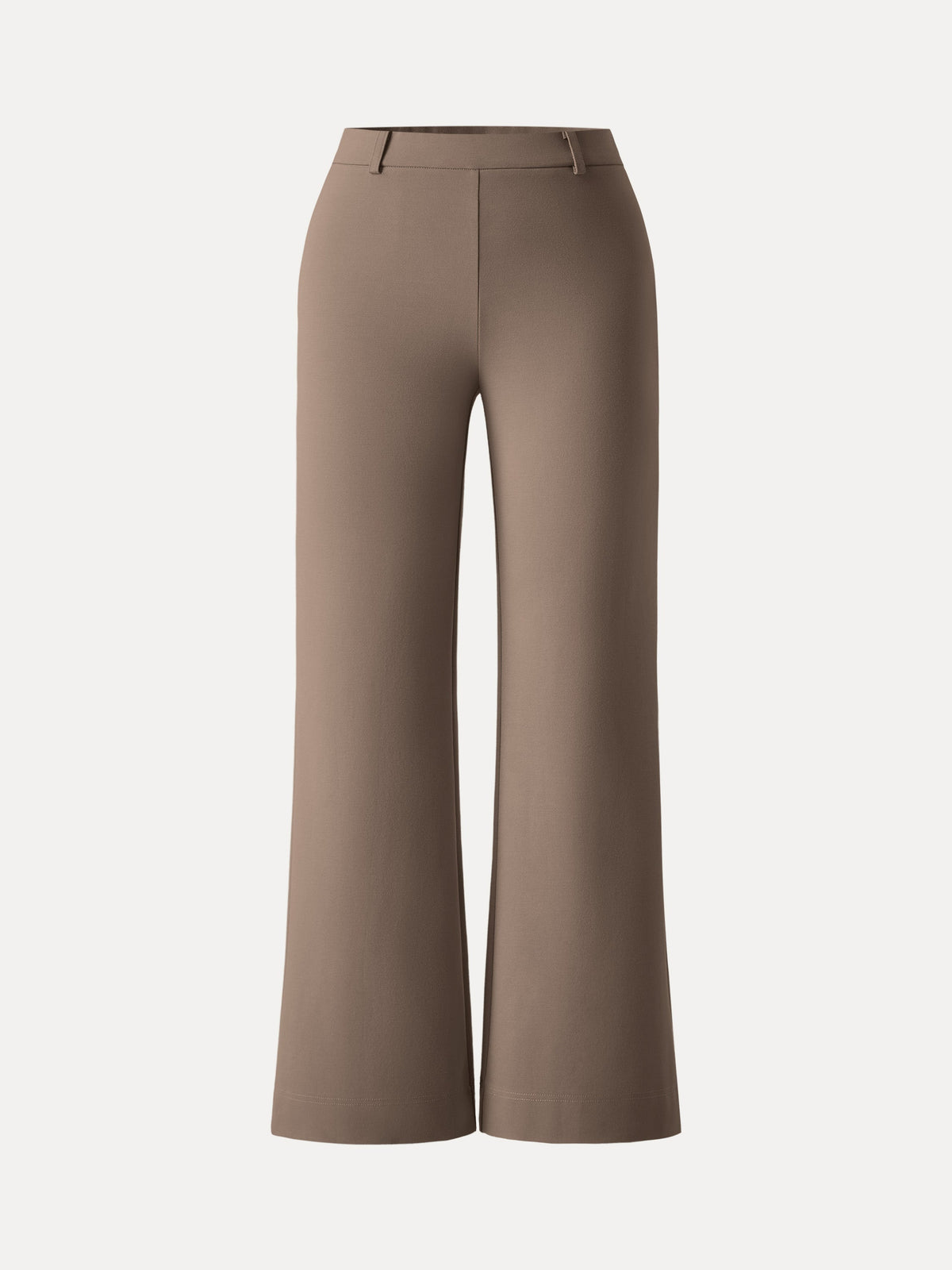 Not-See-Thru Drapey Mid Rise Wide Leg Pull-on Pant with Pockets — original photo 8