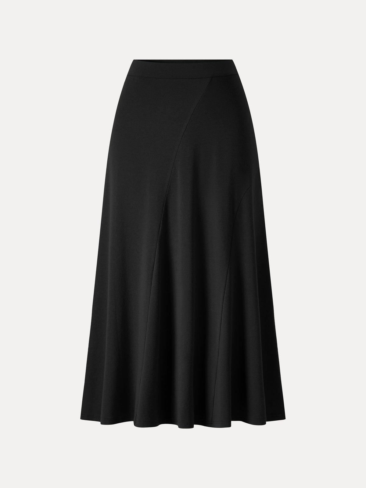 LiteWarm High-Rise Curved-Seam A-Line Midi Skirt — original photo 10