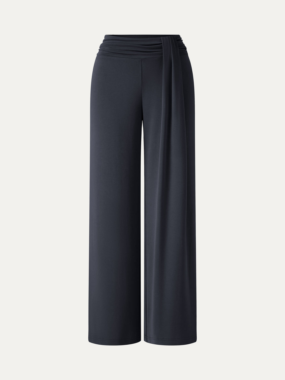 Mid-Rise Relaxed Wide-Leg Lounge Pants — original photo 12