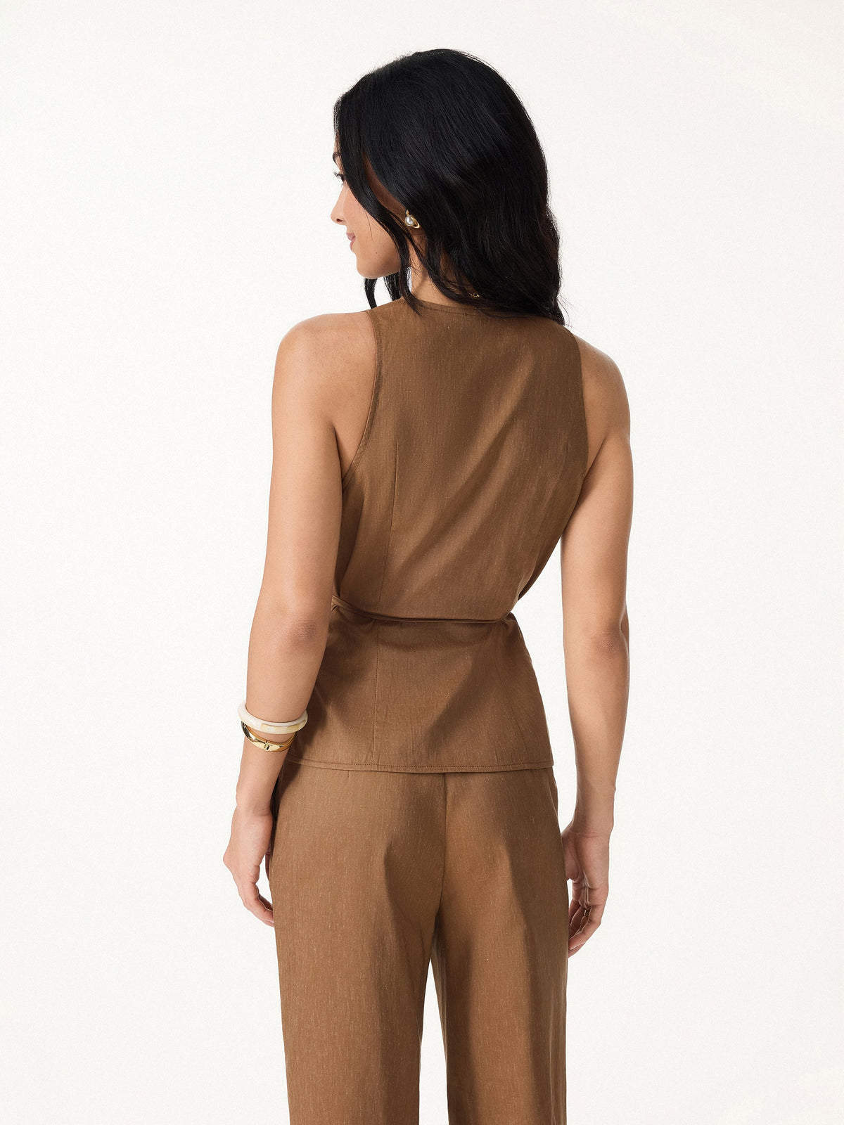 Wrap Top with Self-Tie — original photo 9