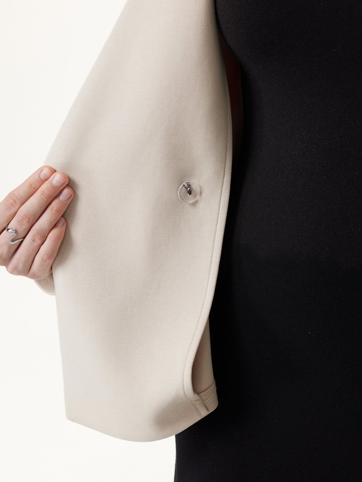 LiteWarm Spacer Knit Long Sleeve Cardigan — original photo 5