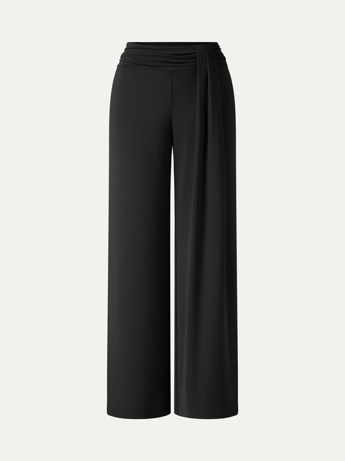 Mid-Rise Relaxed Wide-Leg Lounge Pants — original photo 9
