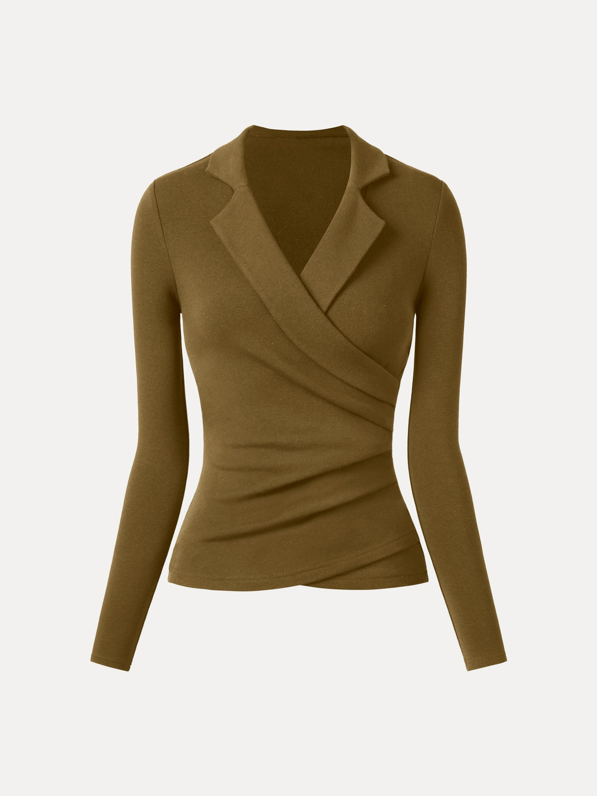 ProWarm Collared Surplice Top — original photo 19