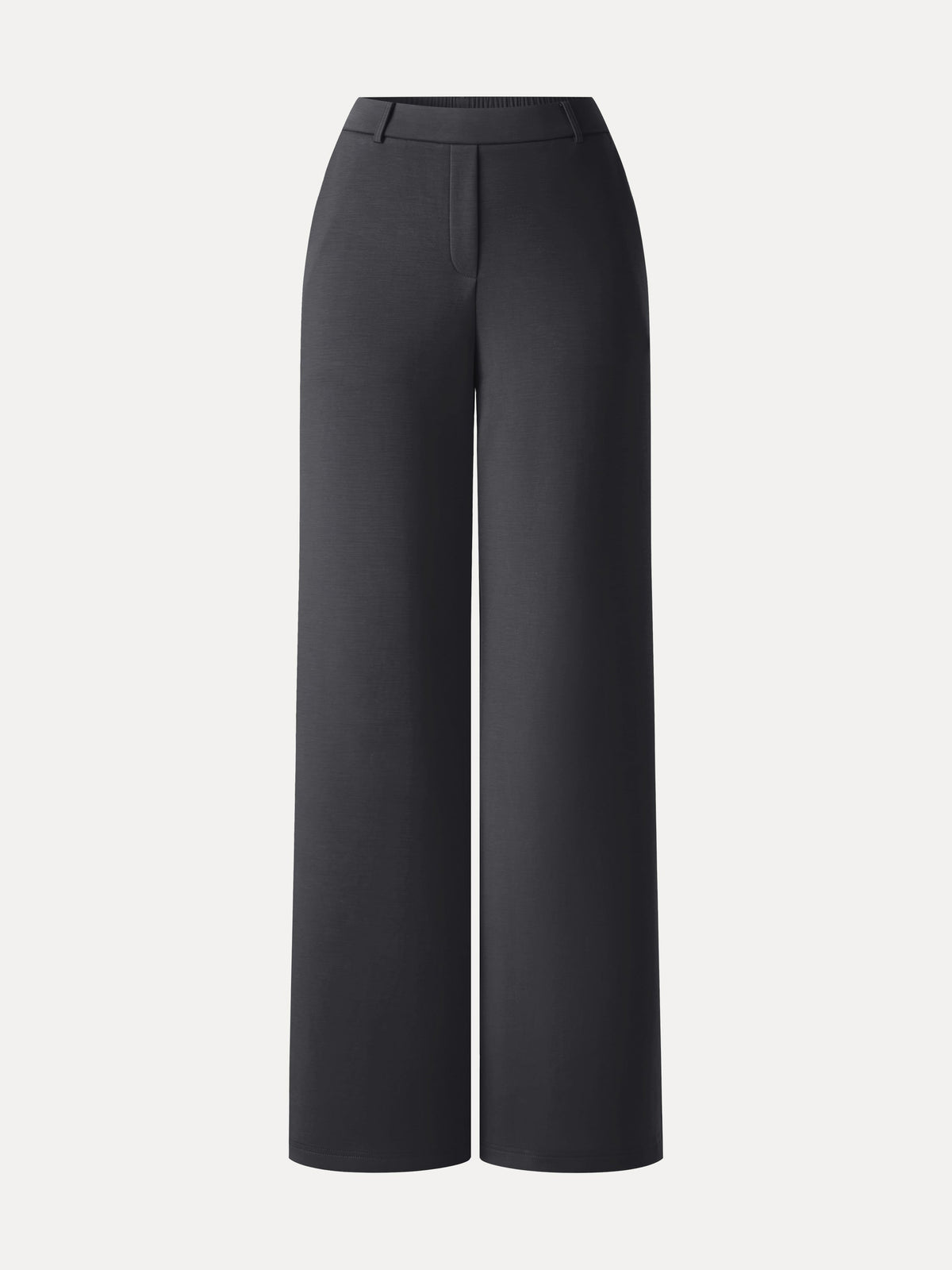 TravelEase Lyocell Spacer High-Rise Wide Leg Pants with Pockets — original photo 7