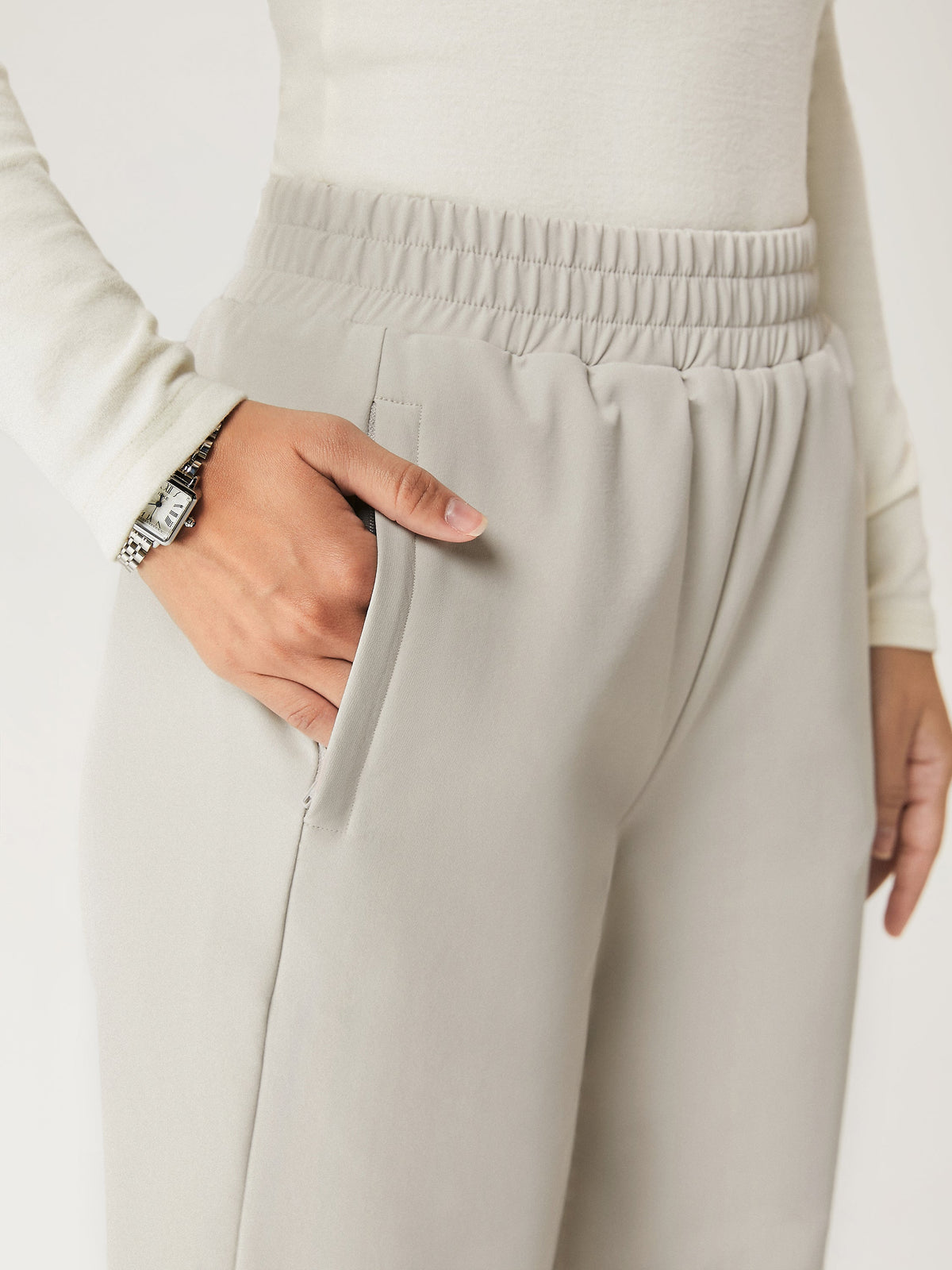 Water-Proof Fleece-Lined Elastic Waist Pant — original photo 6