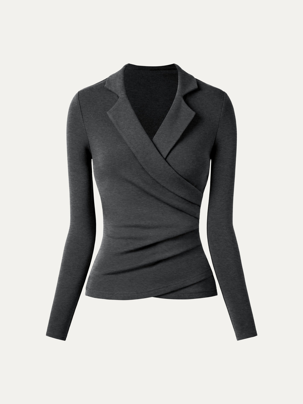 ProWarm Collared Surplice Top — original photo 17