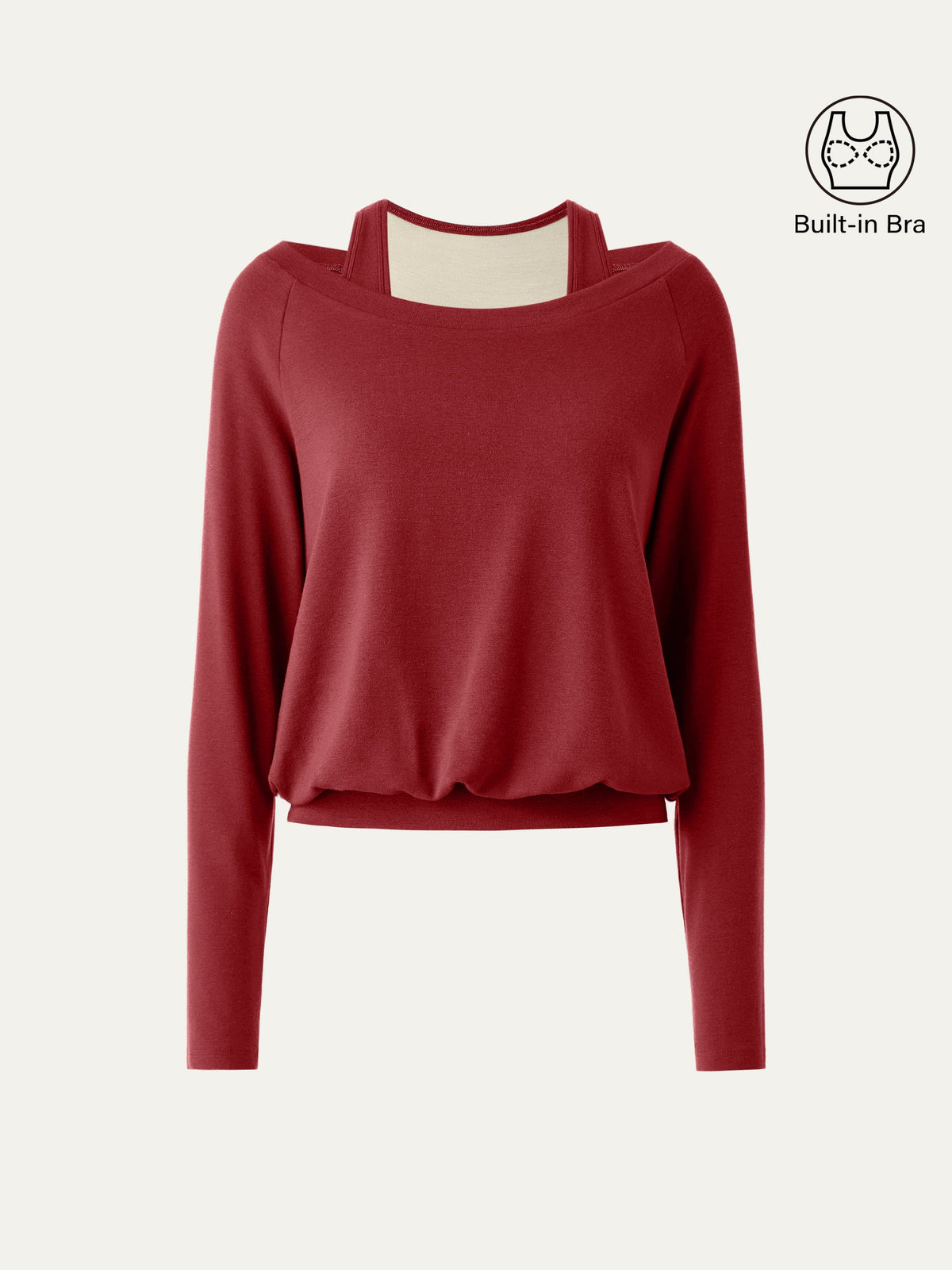LiteWarm Multi-Wear Layering Built-In Bra Top — original photo 12