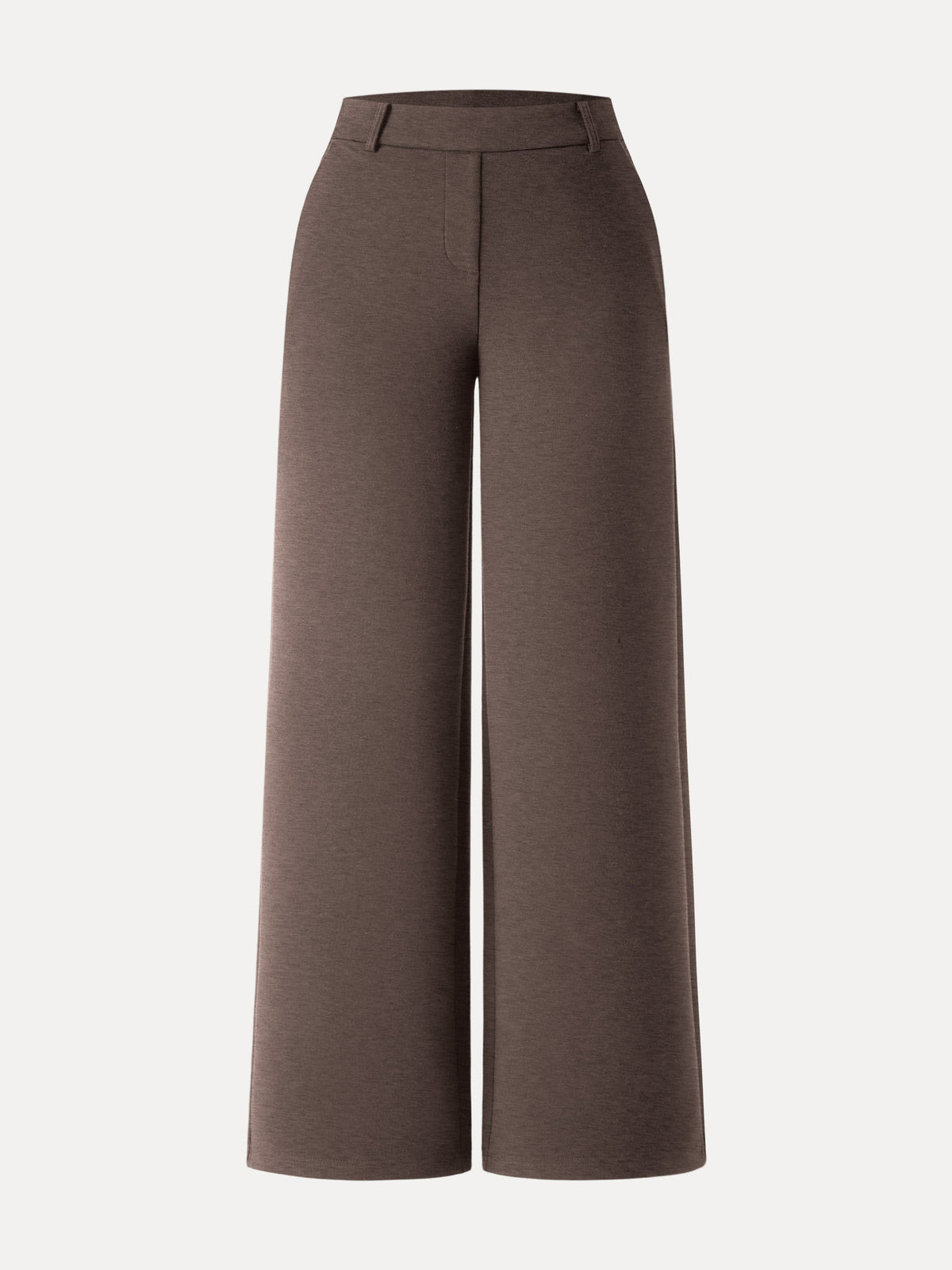 FuzzLuxe Mid-Rise Straight-Leg Pants with Pockets — original photo 16