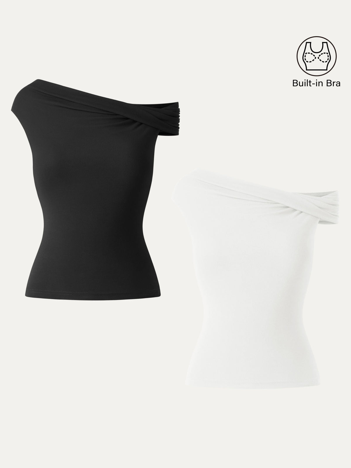 Multi-wear Versatile Necklines Built-In Bra Top — original photo 20