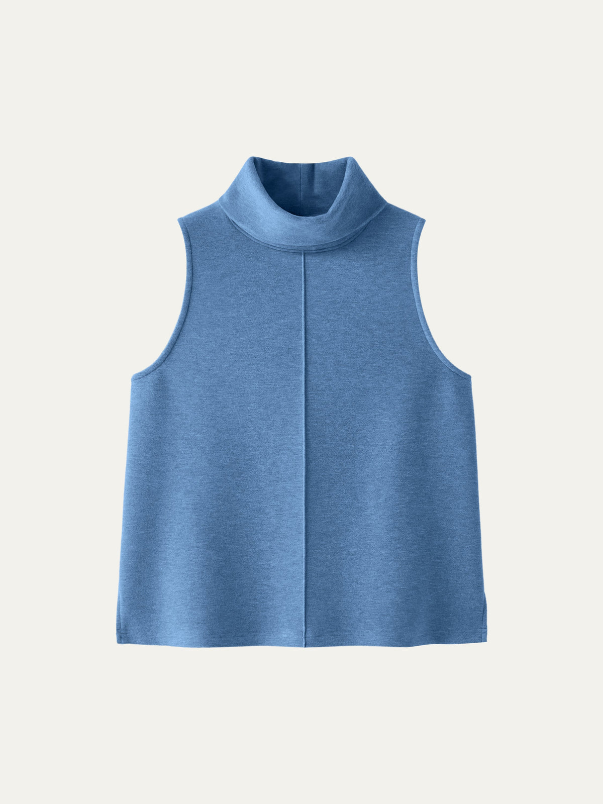 Turtle Neck Split Hem Top — original photo 14
