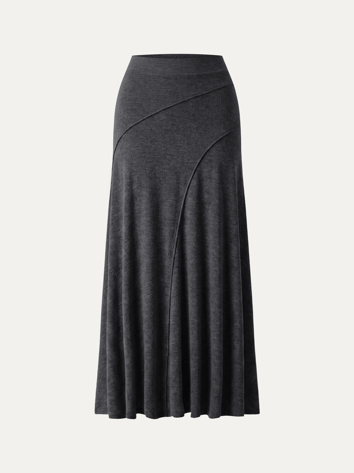 LiteWarm Drapey A-Line Midi Skirt — original photo 14