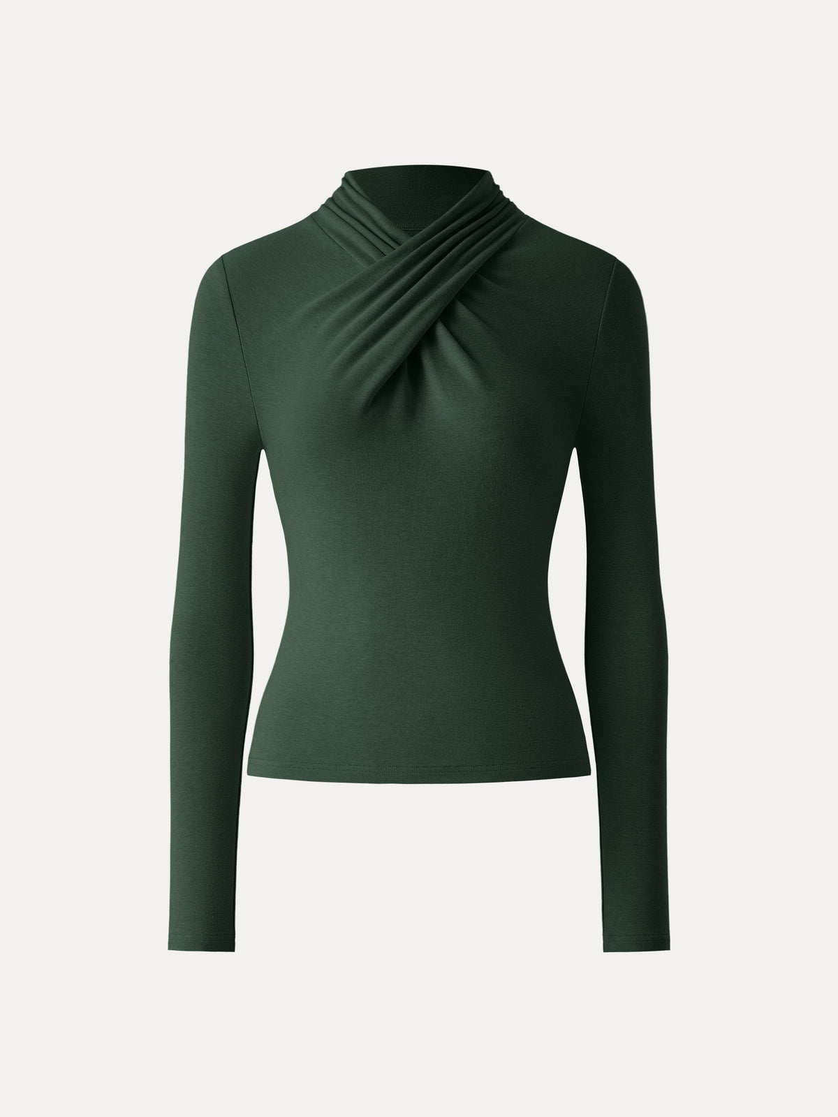 ProWarm Twisted Mockneck Long Sleeve Top — original photo 8