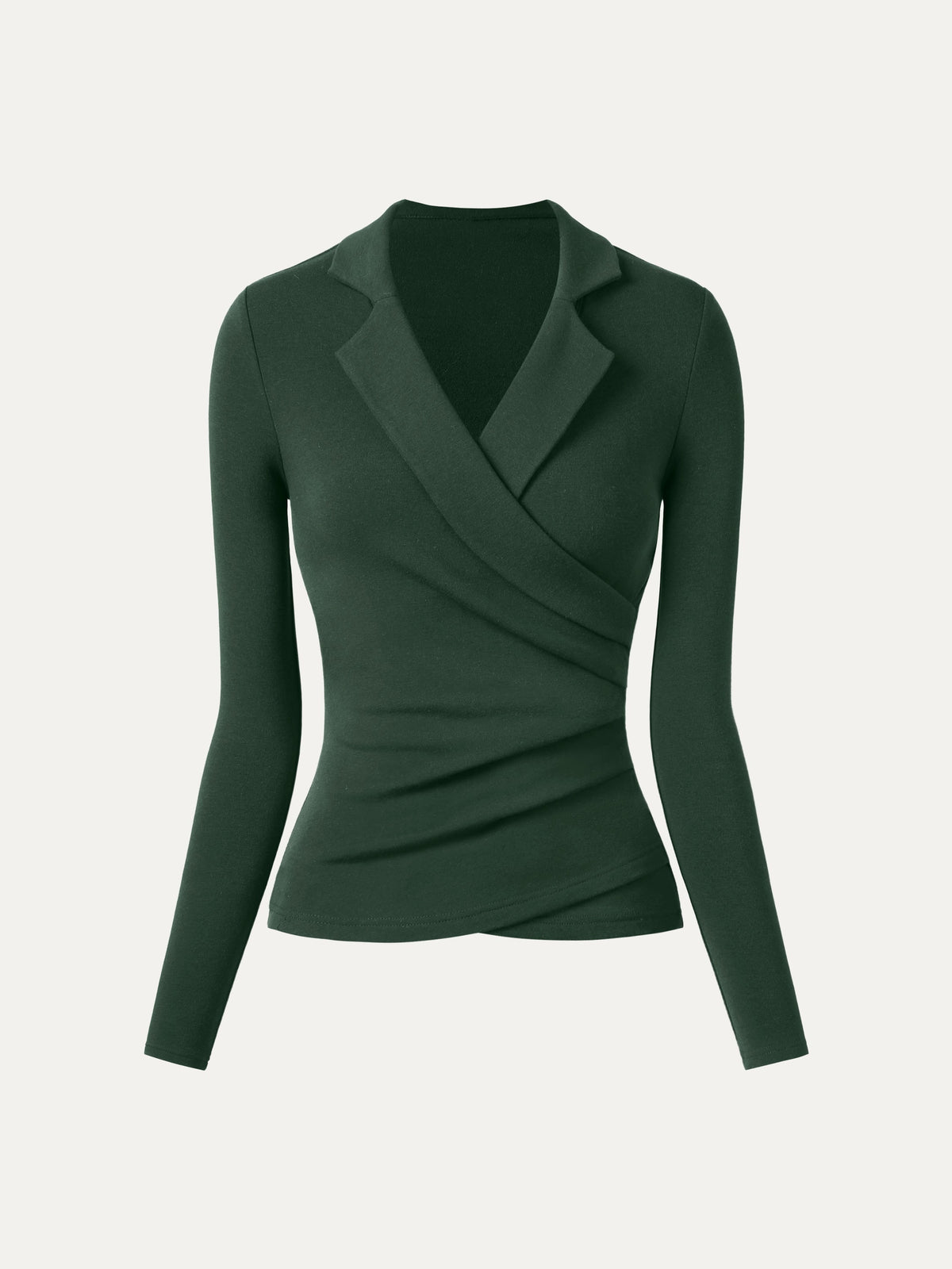 ProWarm Collared Surplice Top — original photo 8
