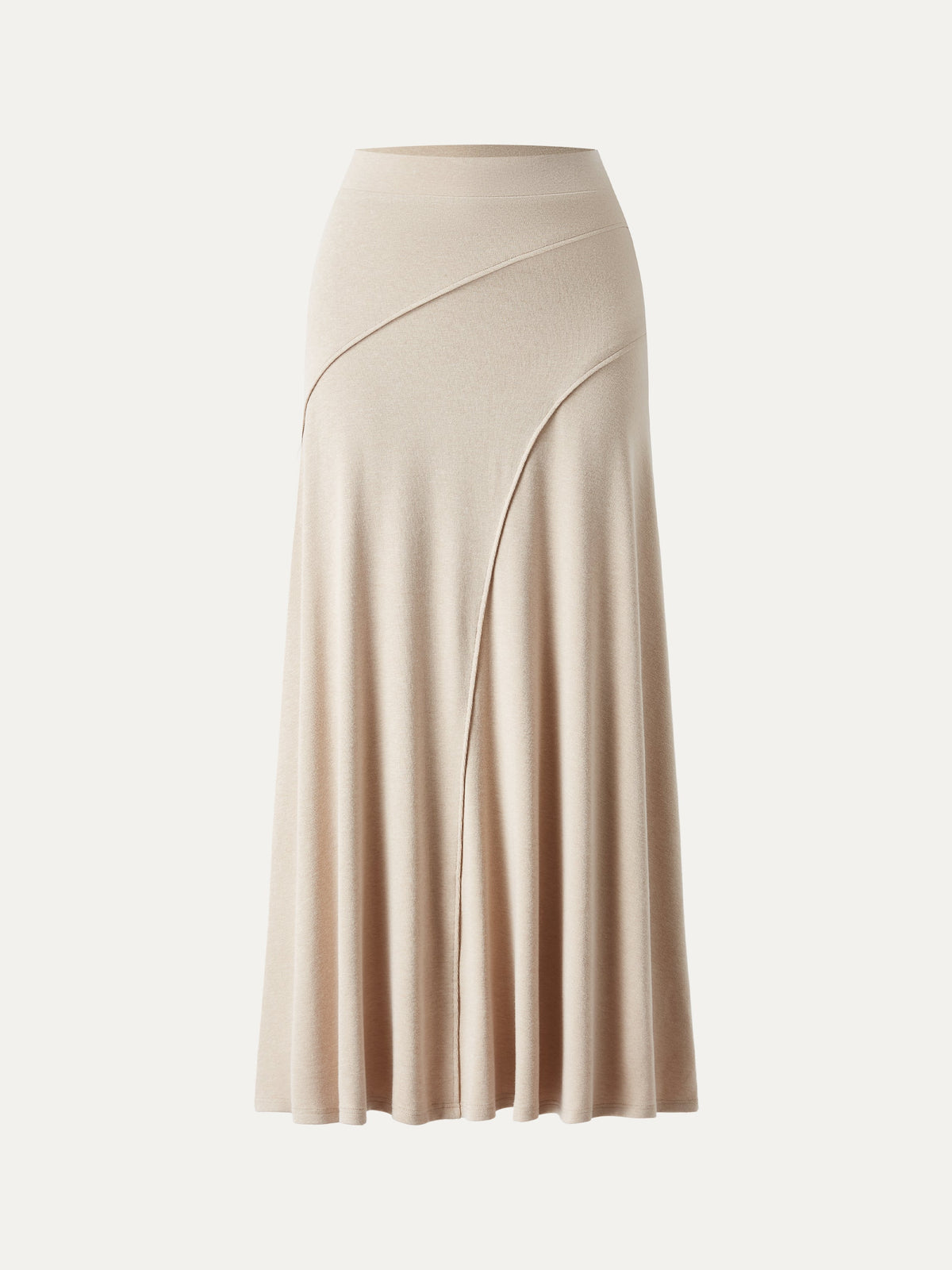 LiteWarm Drapey A-Line Midi Skirt — original photo 8