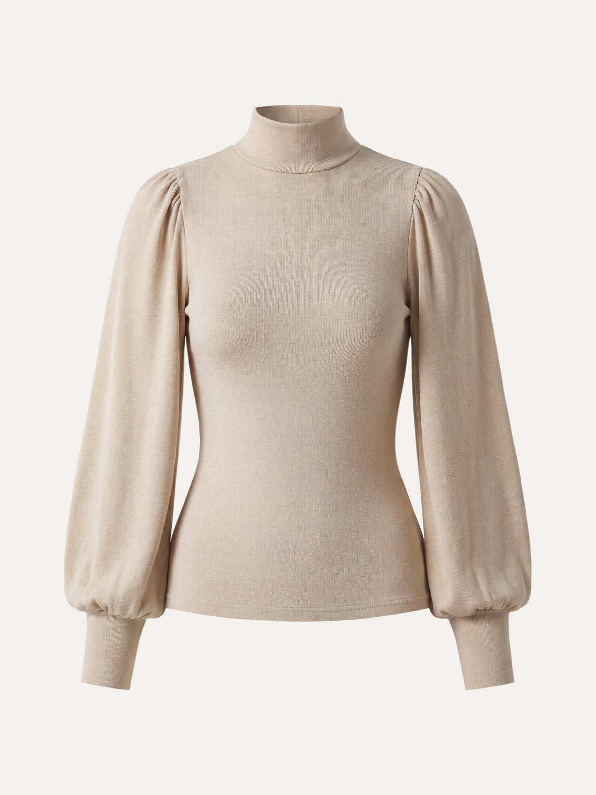 ProWarm Turtleneck Puff Sleeve Top — original photo 5