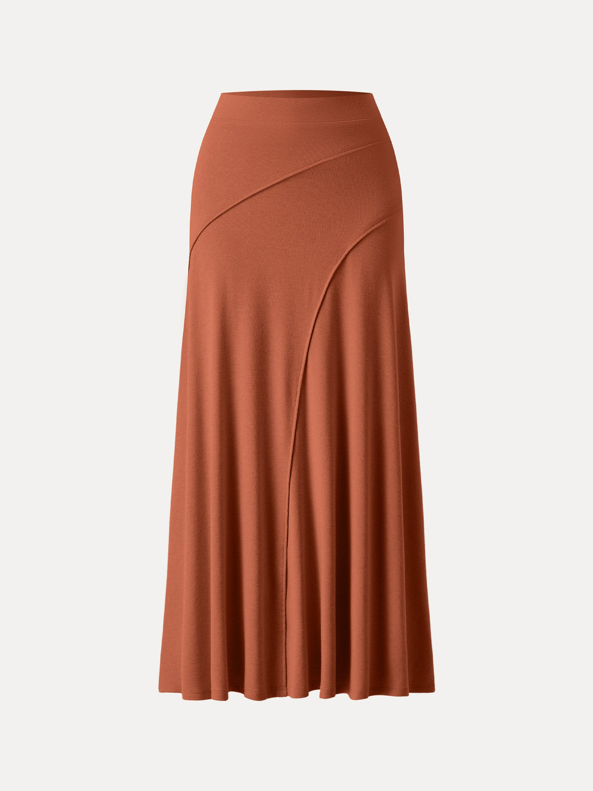 LiteWarm Drapey A-Line Midi Skirt — original photo 12