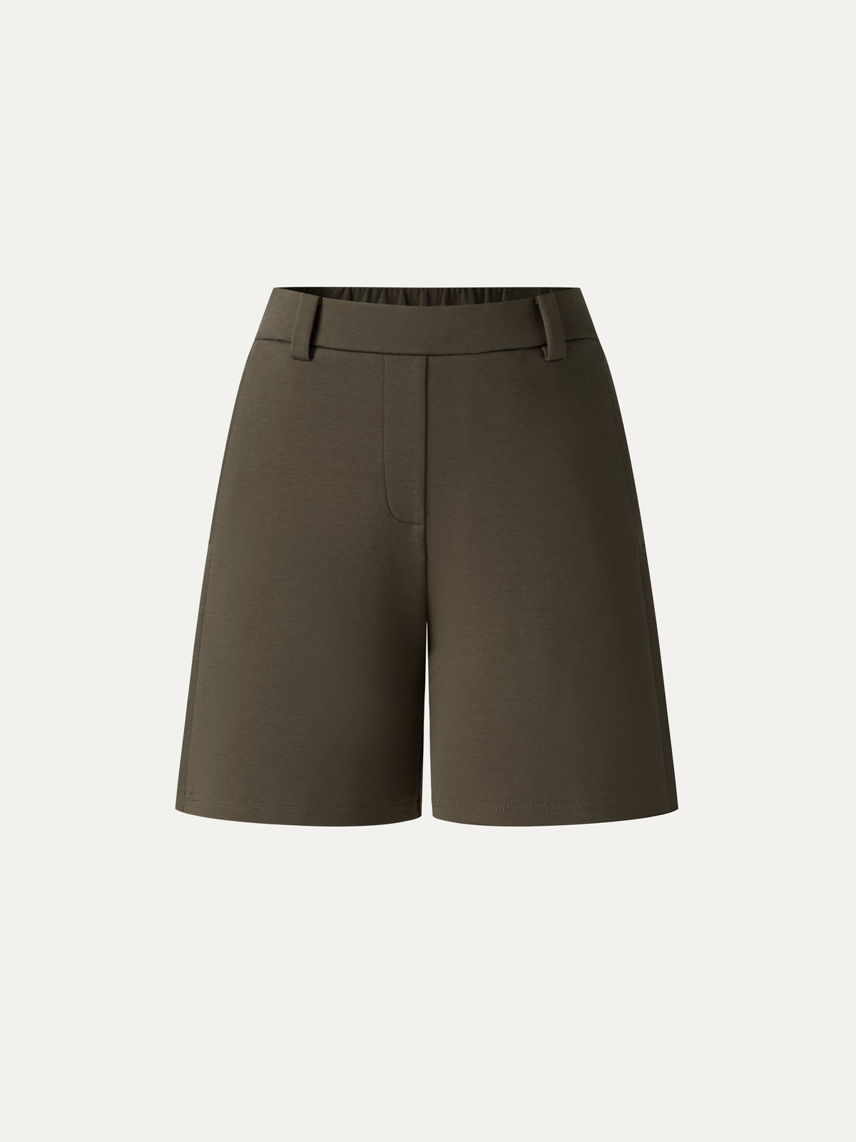 Air Cotton Mid-Rise Travel Shorts with Pockets — original photo 8