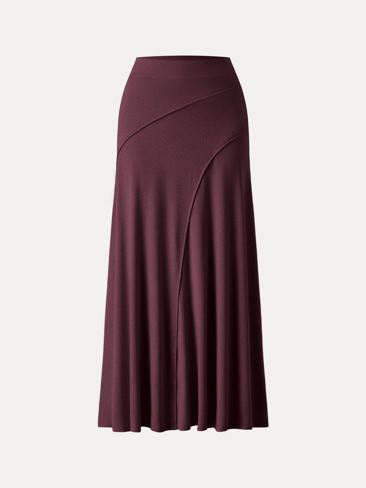 LiteWarm Drapey A-Line Midi Skirt — original photo 13