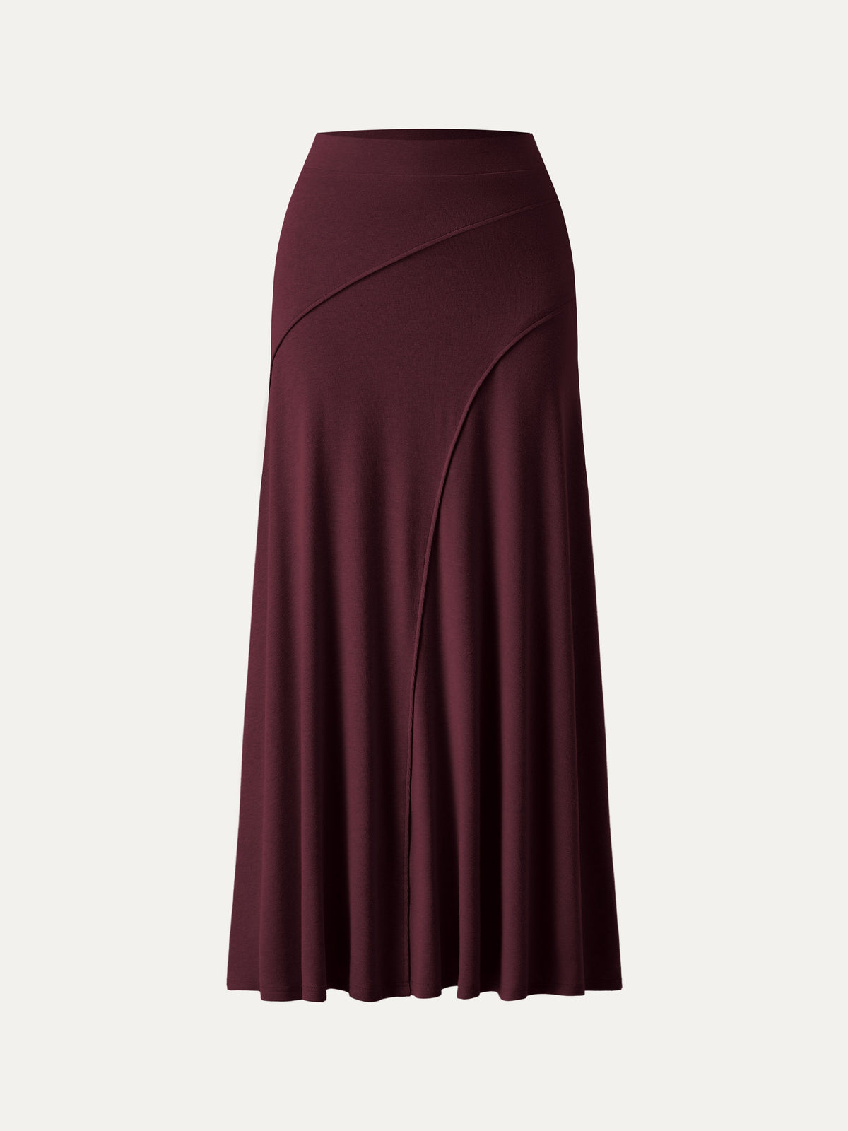 LiteWarm Drapey A-Line Midi Skirt — original photo 16