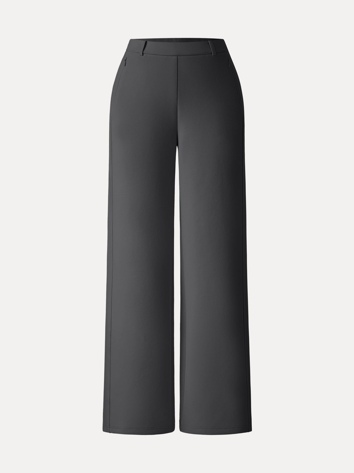 Stretch Cotton Blend Slimming High Rise Wide Leg Pant — original photo 10