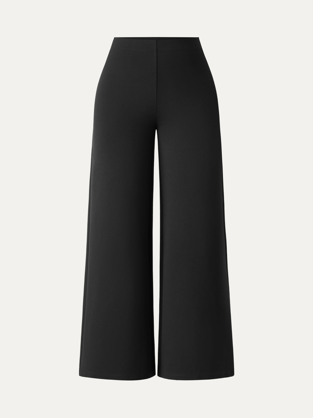 Ponte High-Rise Wide-Leg Pants with Pockets — original photo 6