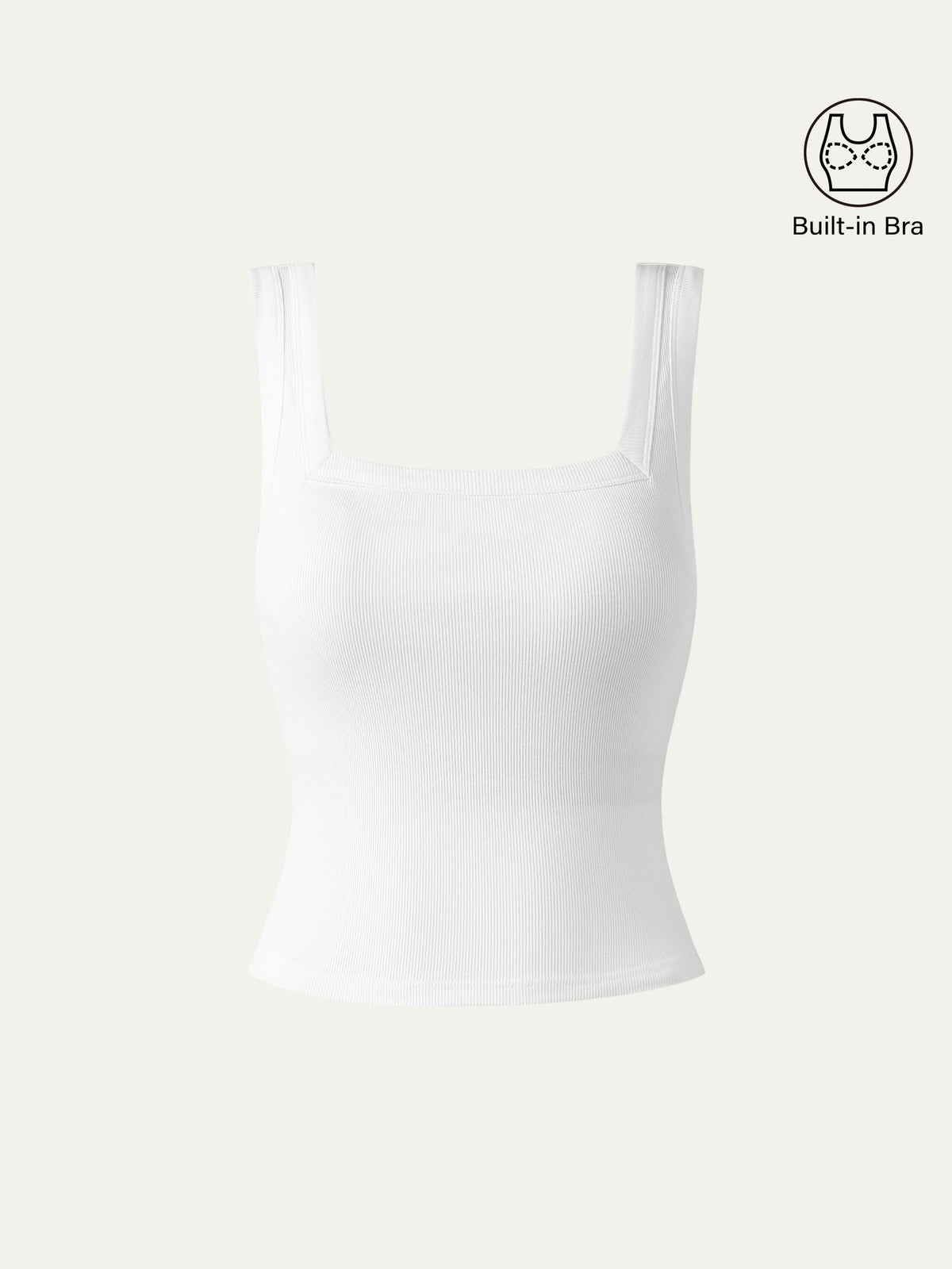 Slinky Square Open-Back Bra Tank Top — original photo 7