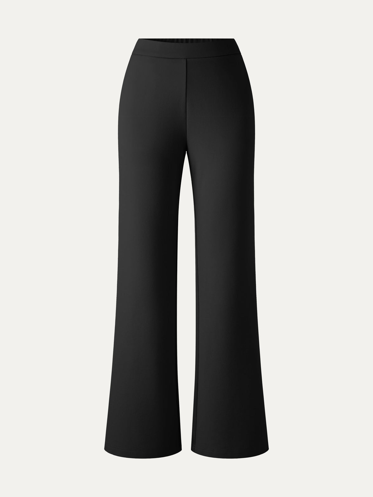 Ponte High-Rise Slim Flared Pants with Pockets — original photo 7