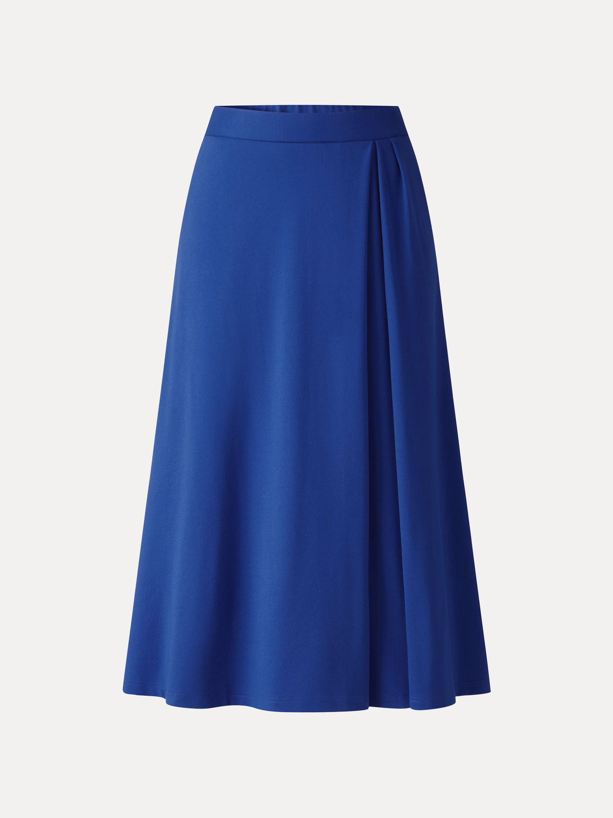 Ponte Mid-Rise Tucked A-Line Midi Skirt with Pockets — original photo 8