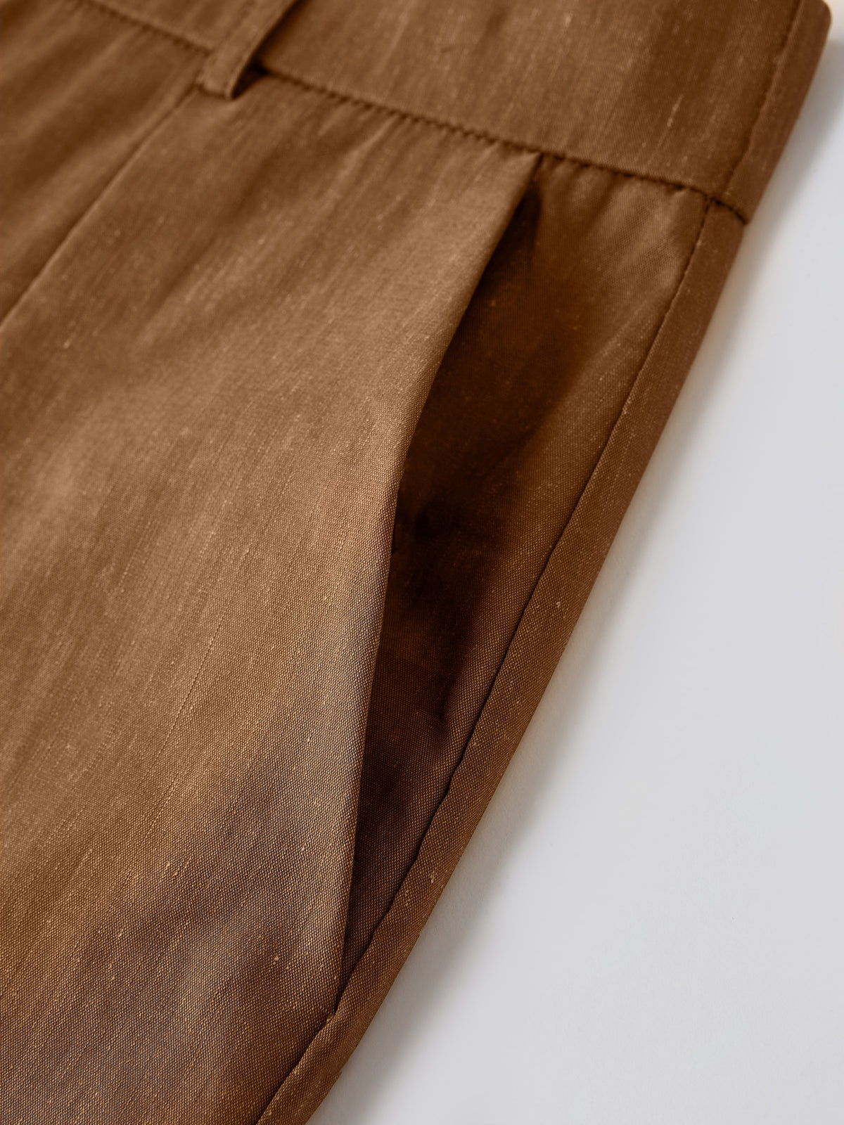 Linen Cropped Wide Leg Pants — original photo 6