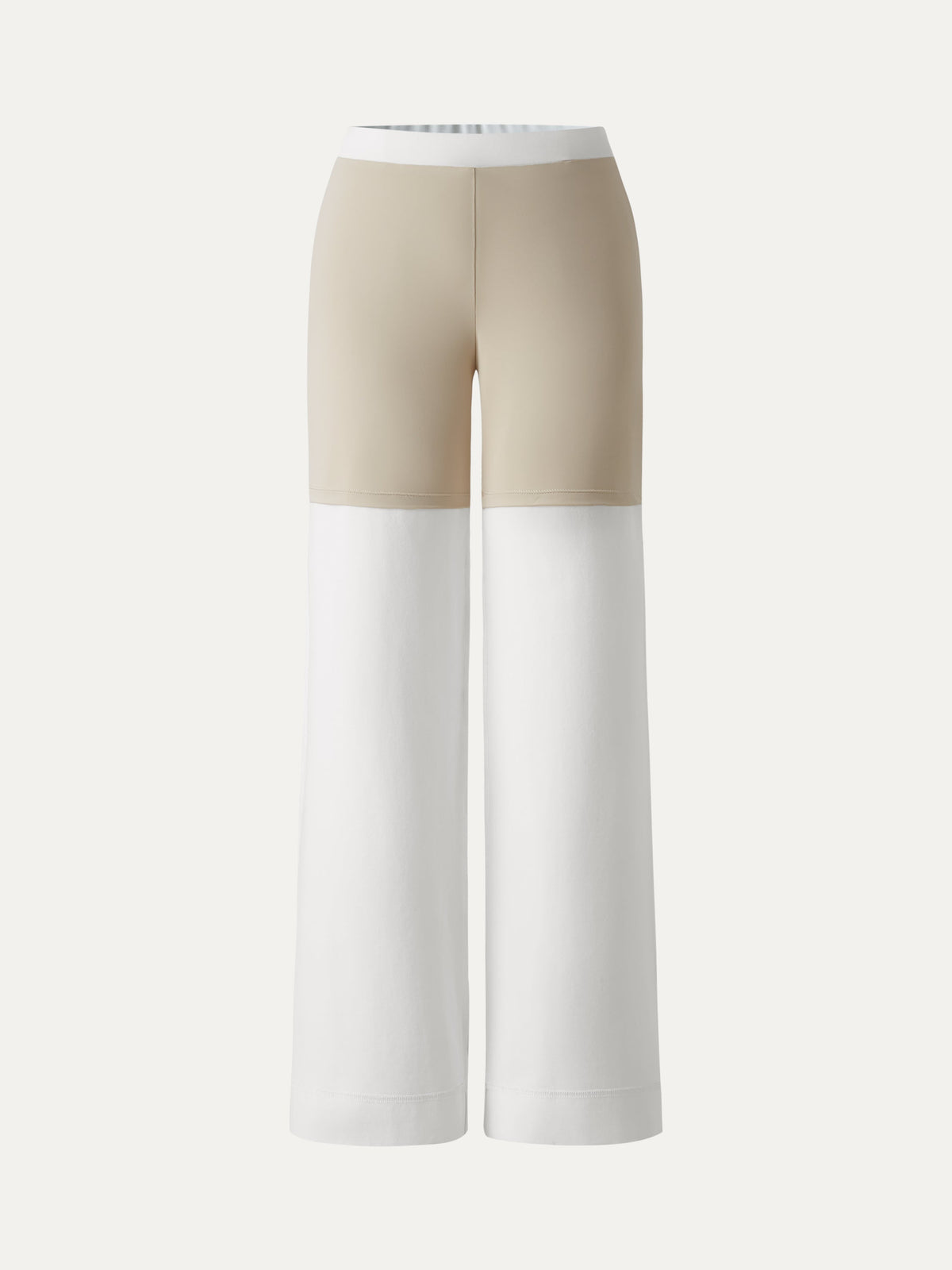 Not-See-Thru Drapey Mid Rise Wide Leg Pull-on Pant with Pockets — original photo 6