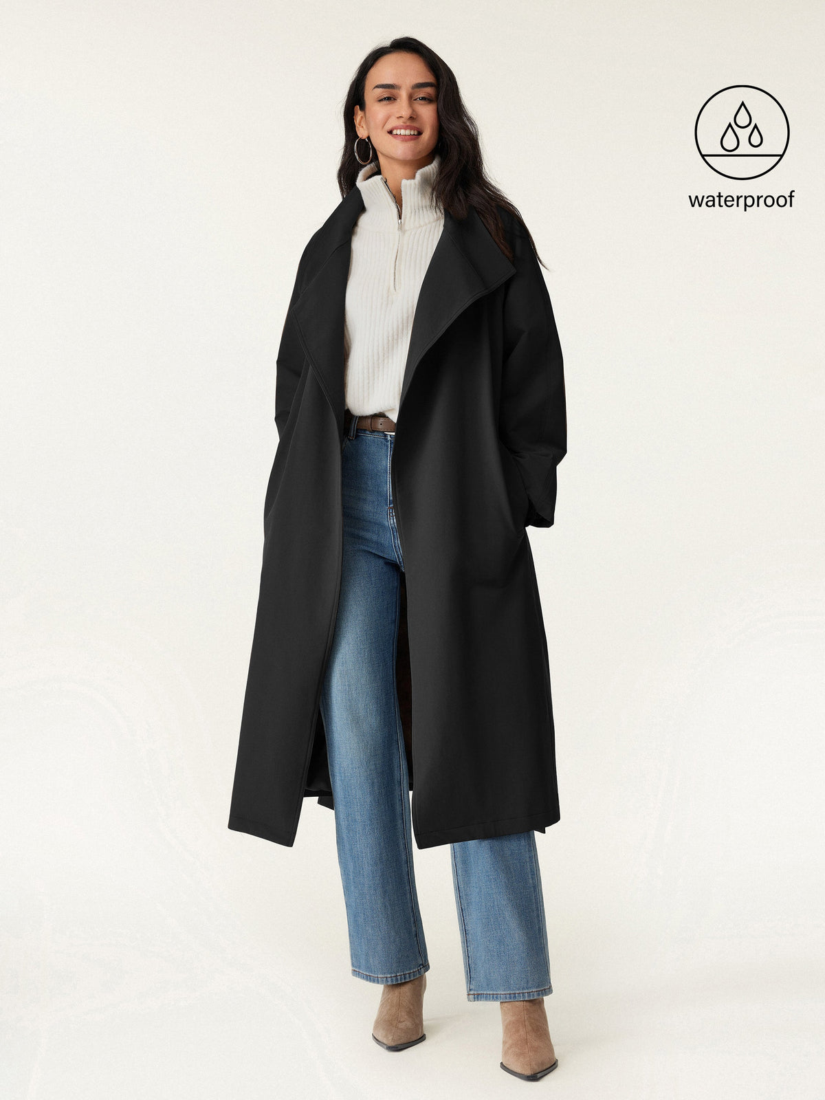 Waterproof Belted Trench Coat — original photo 11