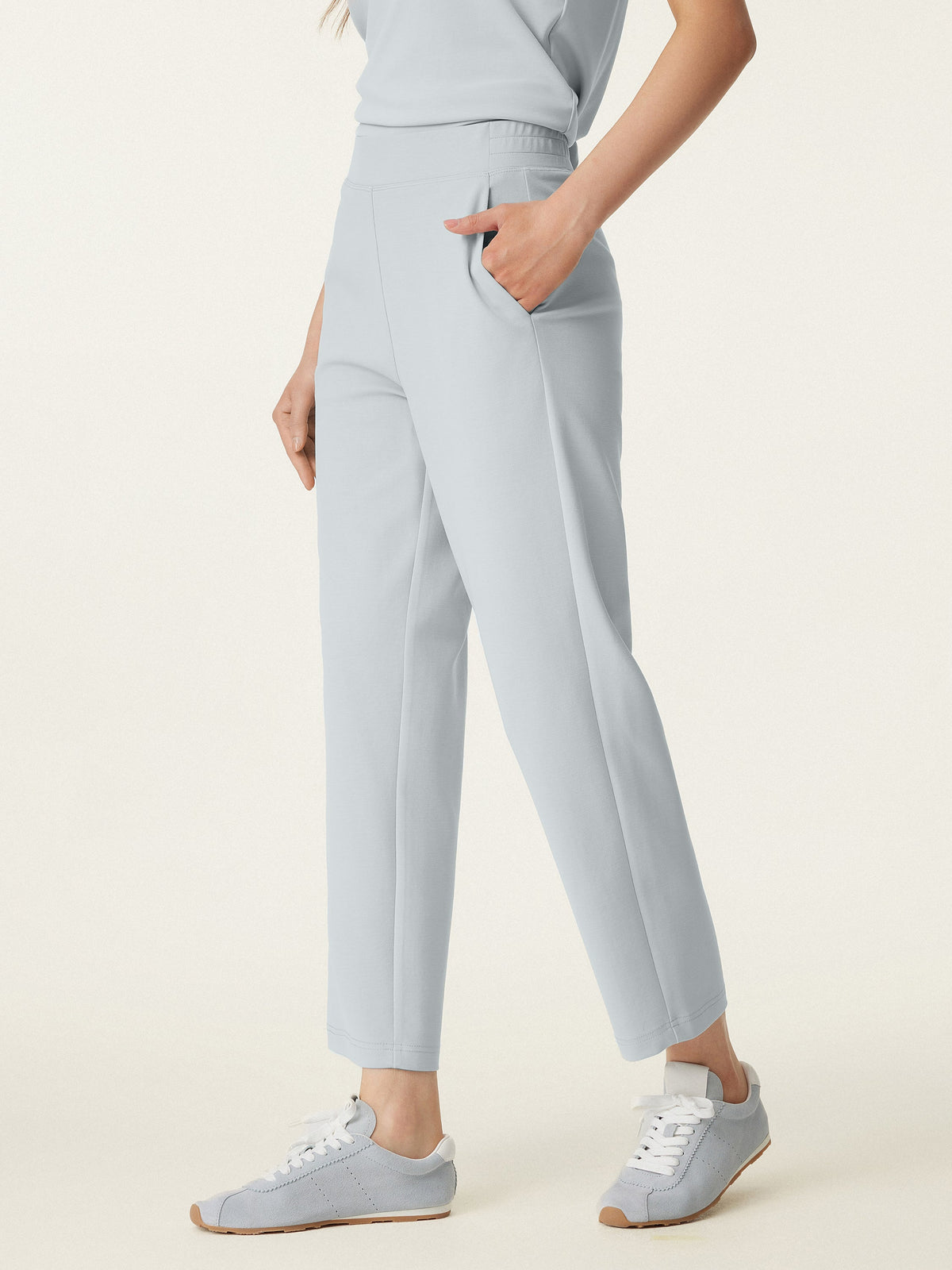 Mid Rise Pull-on Tapered Pant with Pockets — original photo 3