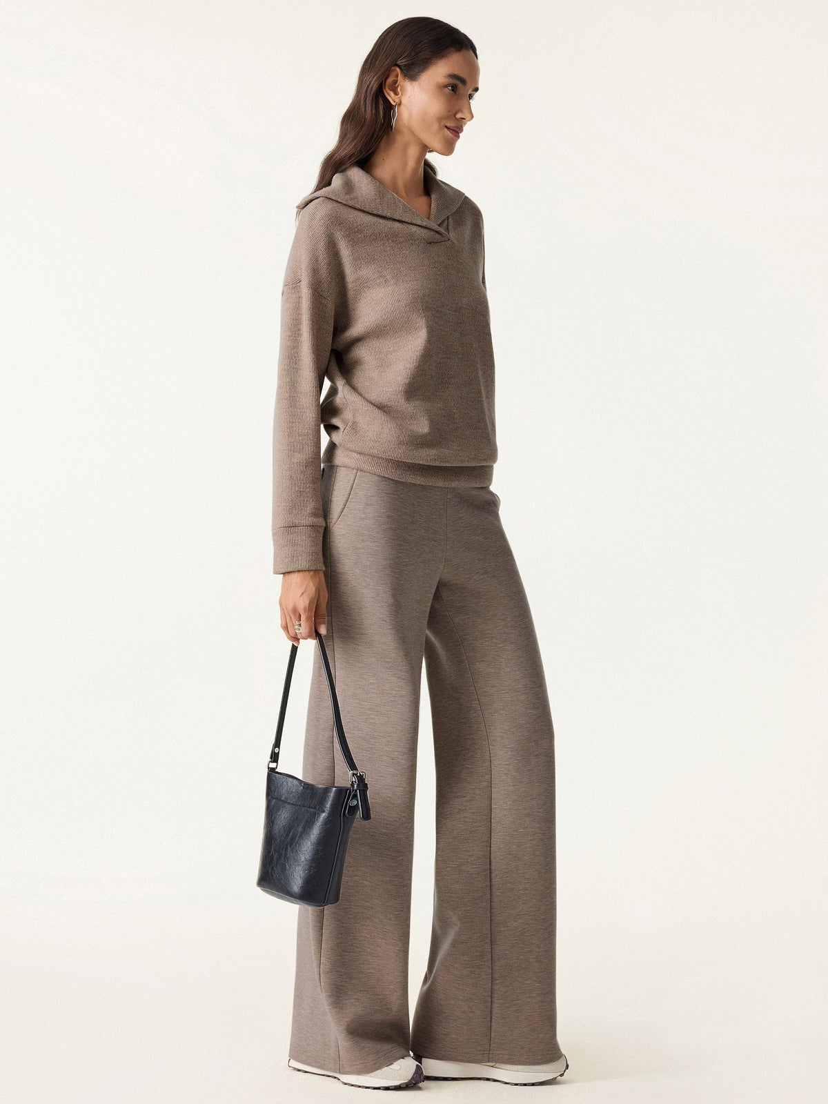 Double Waistband Straight Leg Pants with Pockets — original photo 3