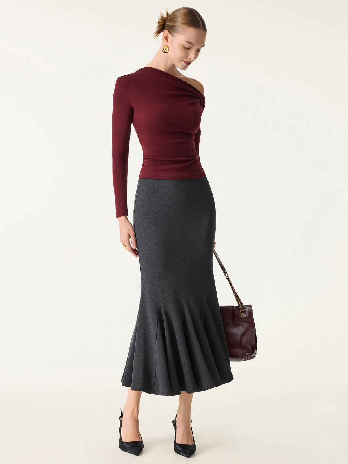 ProWarm High-Rise Mermaid Midi Skirt — original photo 2