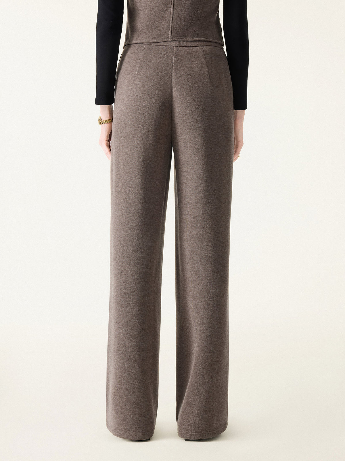 GingerWarm Mid-Rise Straight-Leg Pintuck Pants with Pockets — original photo 11