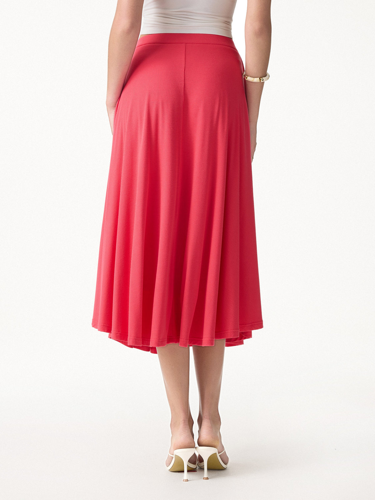 CoolTouch Midi Circle Flare Skirt with Pockets — original photo 4