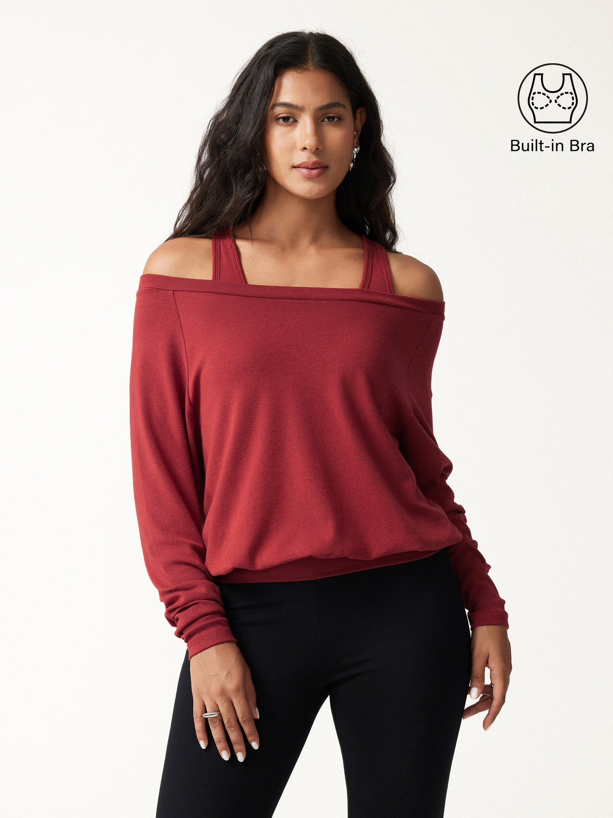 LiteWarm Multi-Wear Layering Built-In Bra Top — original photo 10