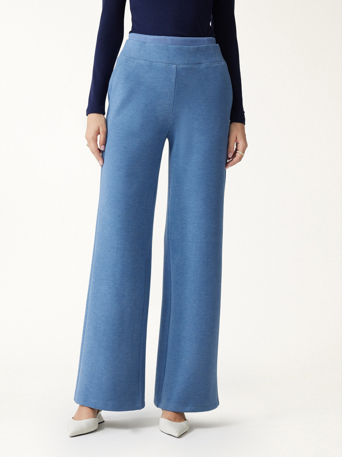 Double Waistband Straight Leg Pants with Pockets — original photo 8