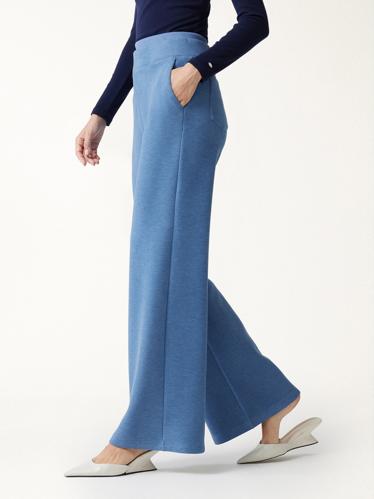 Double Waistband Straight Leg Pants with Pockets — original photo 10