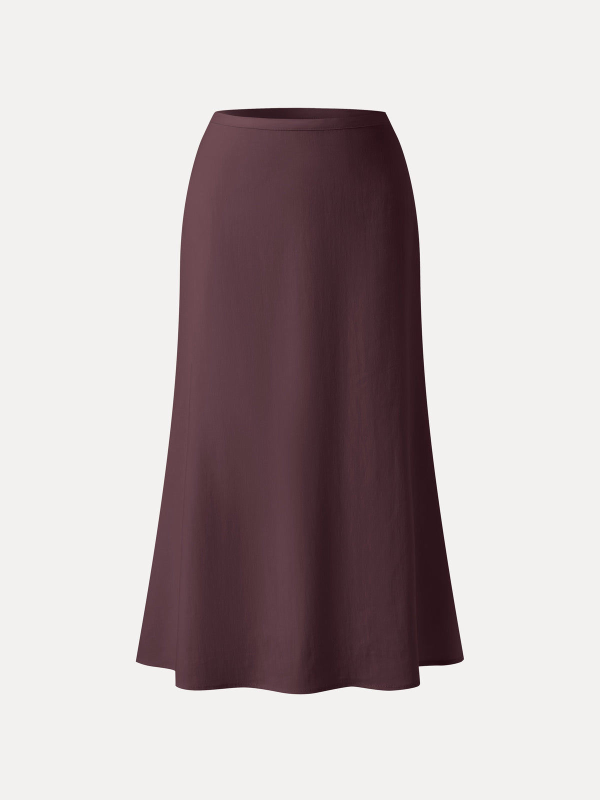 Lyocell-Linen Blend Maxi Flared Pull-On Skirt — original photo 12