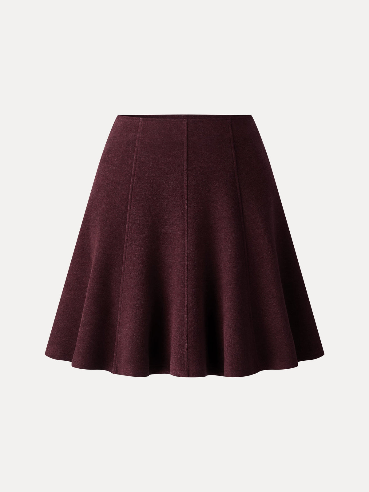 High Waisted Flare Hem Mini Skirt — original photo 13