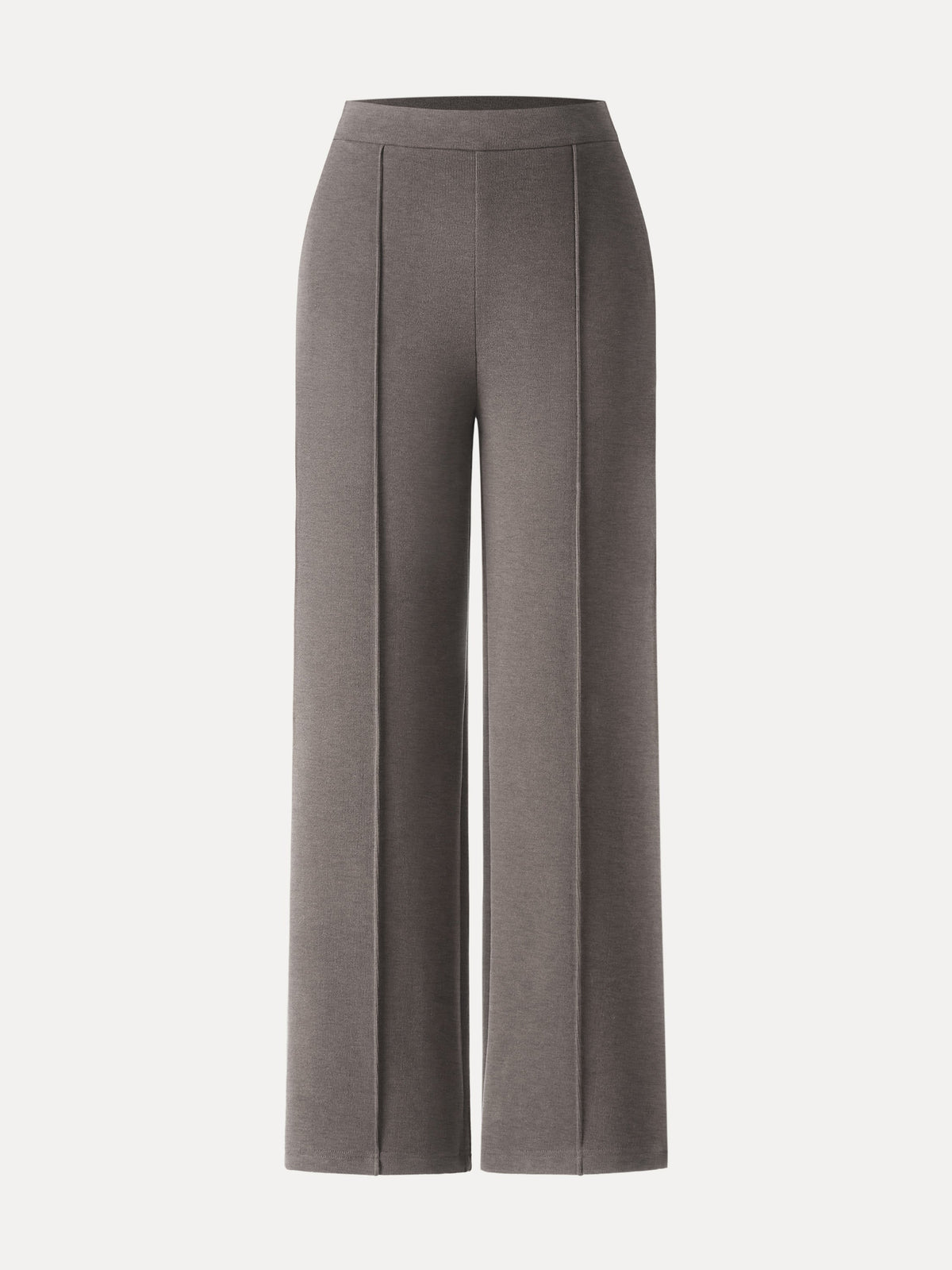 GingerWarm Mid-Rise Straight-Leg Pintuck Pants with Pockets — original photo 13