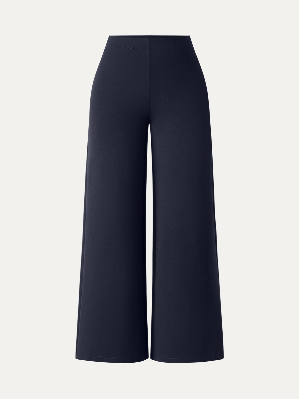 Ponte High-Rise Wide-Leg Pants with Pockets — original photo 13